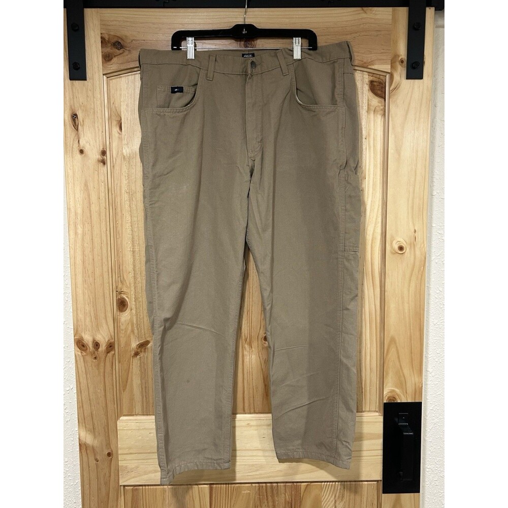 Tyndale Classic Casual Mens Work Pants Brown Fire Resistent Size 38 X 30 NWT